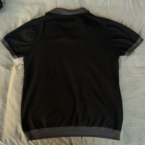 Perry Ellis Tech Knit Sweater Polo - Picture 6 of 7